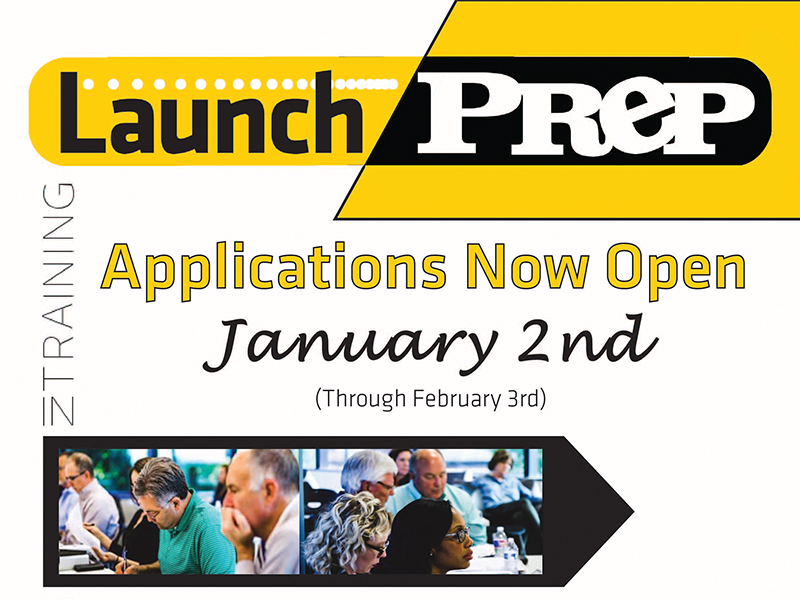 LaunchPrep applications now open LaunchPrep applications now open