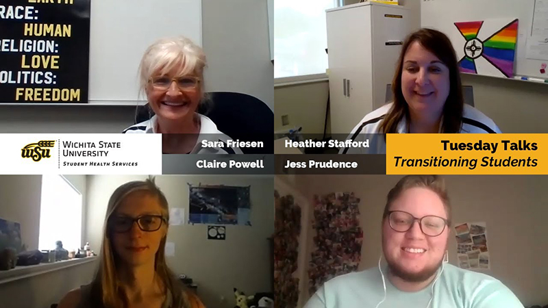 Sara Friesen, Heather Stafford, Claire Powell, Jess Prudence Tuesday Talks: Transitioning Students Sara Friesen, Heather Stafford, Claire Powell, Jess Prudence Tuesday Talks: Transitioning Students