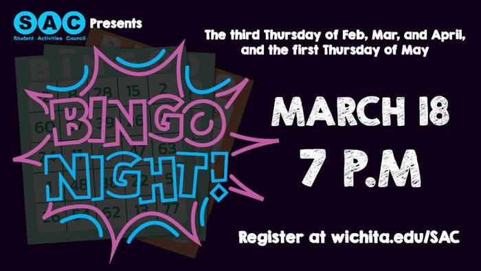 Bingo Night banner graphic. 