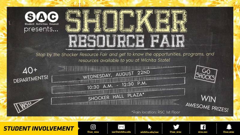 Shocker Resource Fair Aug. 2018