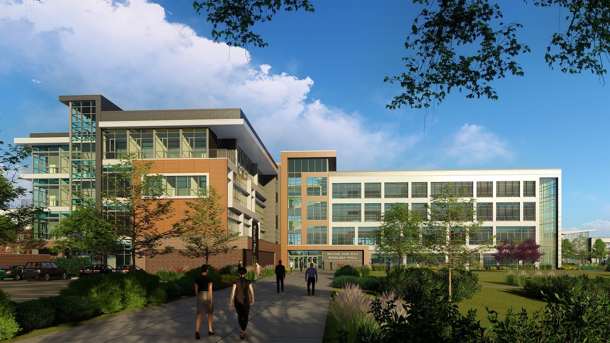 Woolsey Hall rendering