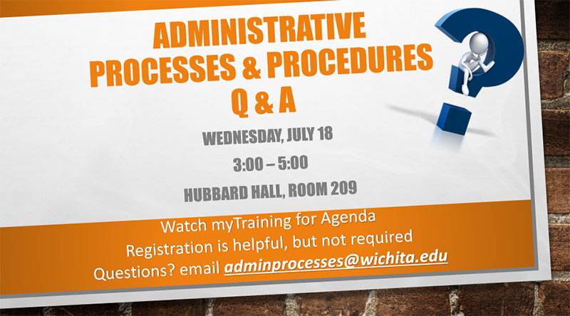 Administrative procedures