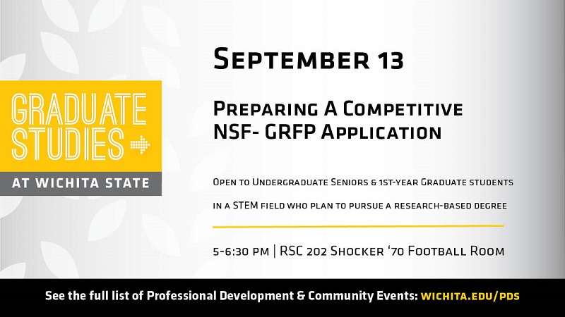 Graduate School event Sept. 13, 2018