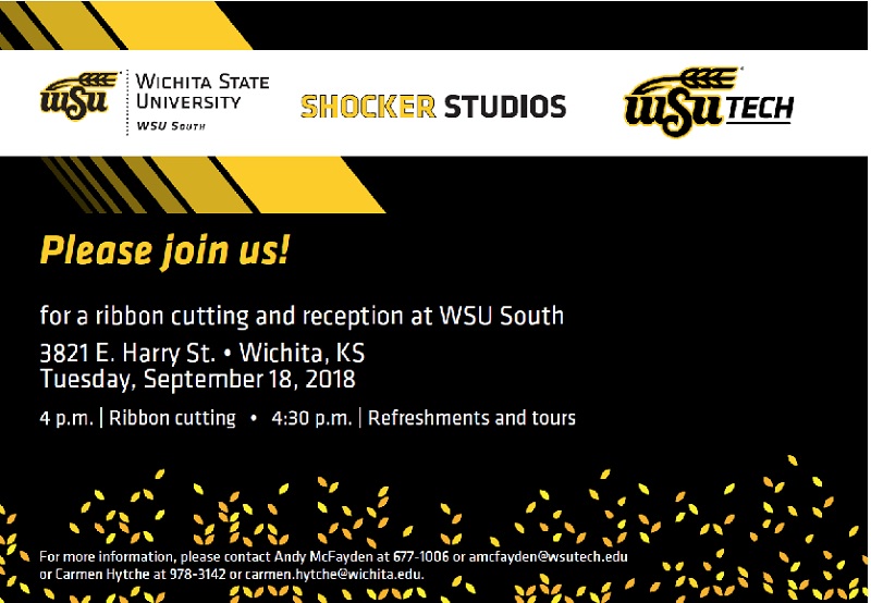 Ribbon cutting at WSU South 91818