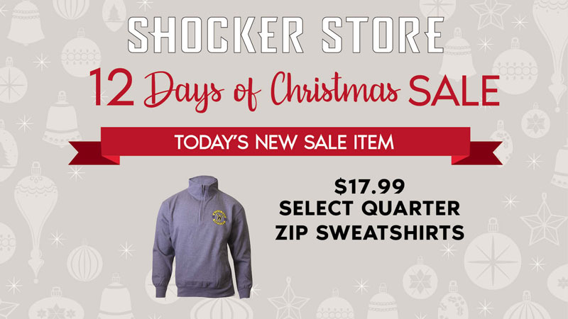 Christmas Sale at Shocker Store Nov. 26, 2018