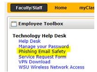 email phishing tips