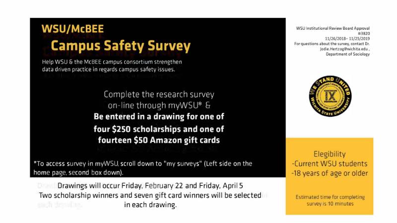 McBEE Campus Safety Survey