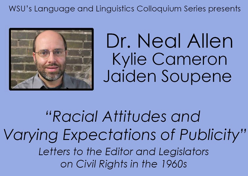 Neal Allen talk Feb. 13, 2019