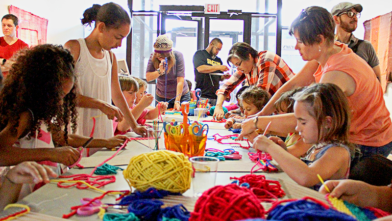 Ulrich Museum Famly Fun Day Feb. 16, 2019