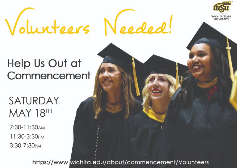 Spring commencement volunteers