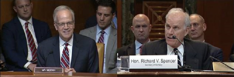 Sen. Moran and Richard Spencer