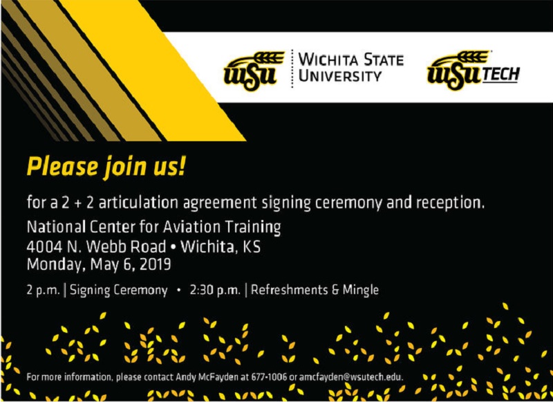 WSU Tech and WSU articulation agreement May 6, 2019