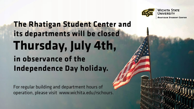 RSC July 4, 2019 holiday hours
