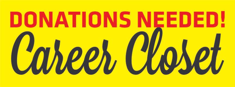 Career Closet donations