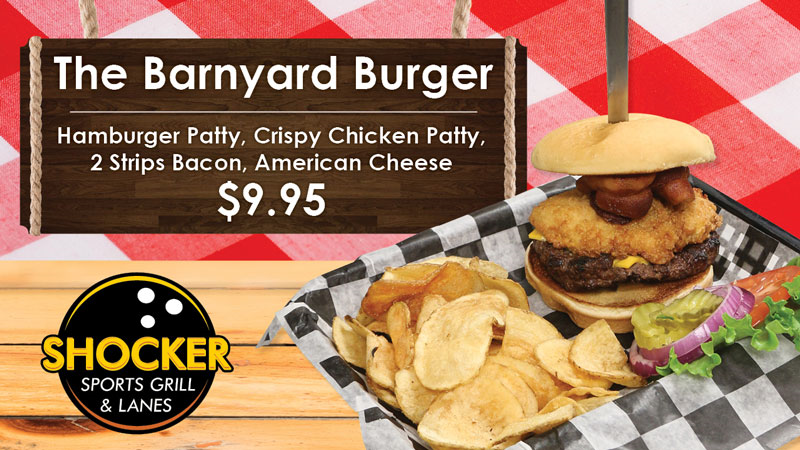 Barnyard Burger at SSGL Sept. 2019