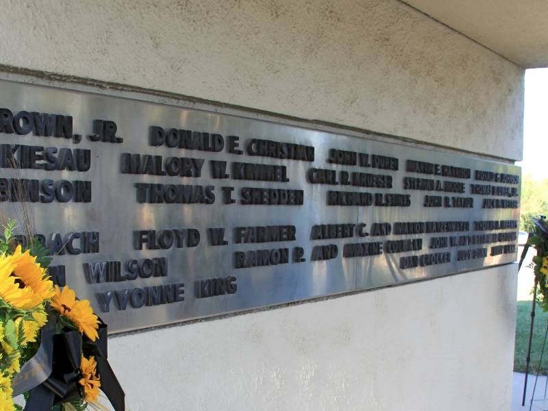 Memorial 70 observance Oct. 2, 2019