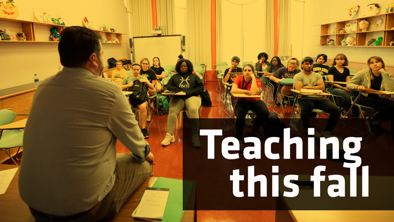 Teaching this fall day 6