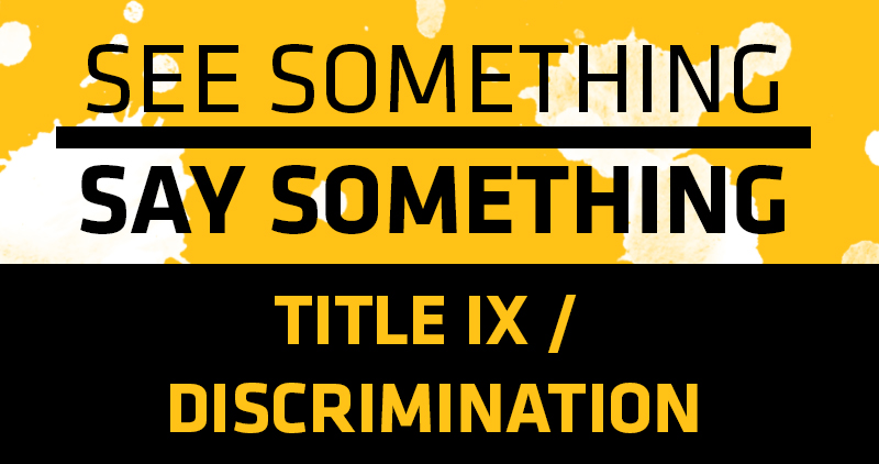 See something Title IX 10520