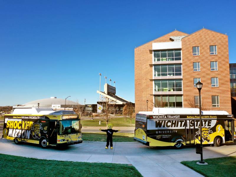 Shocker-branded buses