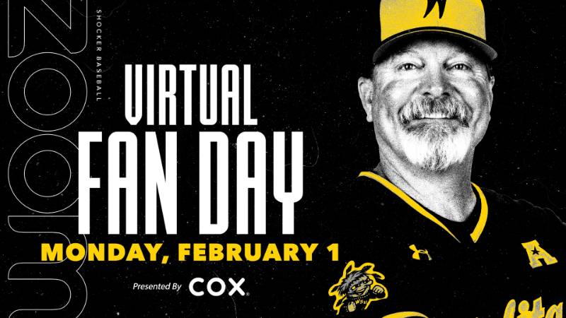 Shocker Baseball Zoom Virtual Fan Day, Monday, February 1 Shocker Baseball Zoom Virtual Fan Day, Monday, February 1